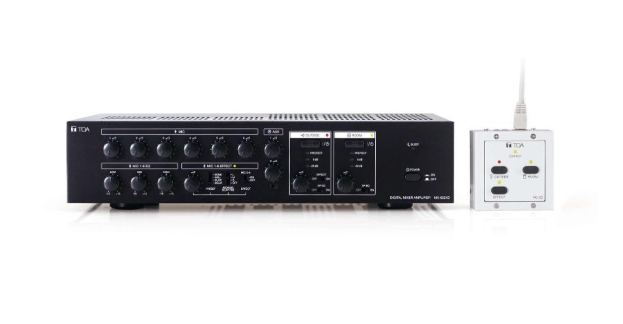 Digital Mixer Amplifier for Mosques