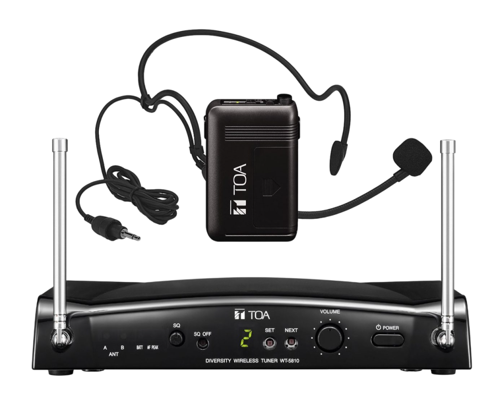 WS5225H01AS 16CH UHF WIRELESS HAND HELD MICROPHONE KIT TOA(578-606MHz) TOA 487494 main image 0