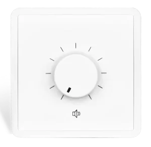 Volume Control Wall Plate (80 x 80mm)